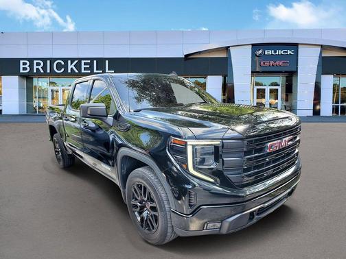 Onyx Black 2023 GMC Sierra 1500 Elevation