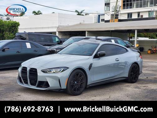 Brooklyn Grey Metallic 2024 BMW M4 Competition xDrive