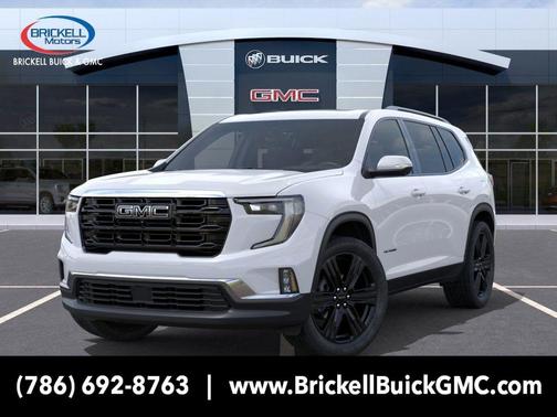 Glacier White Tricoat 2026 GMC Acadia Elevation FWD