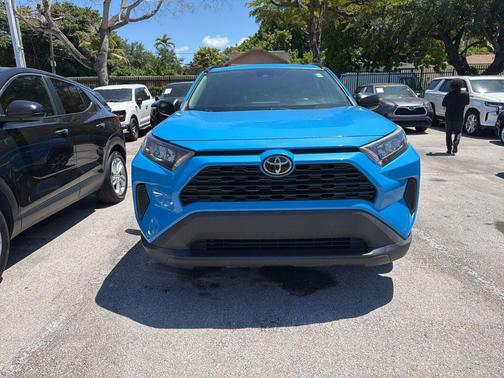 Blue Flame 2019 Toyota RAV4 LE