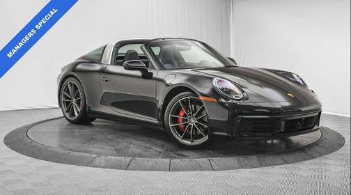 Black 2022 Porsche 911 Targa 4S