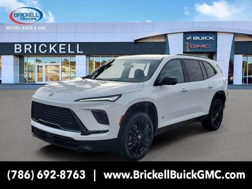 summit white 2026 Buick Enclave Sport Touring
