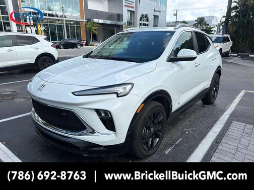 Summit White 2026 Buick Encore GX Sport Touring