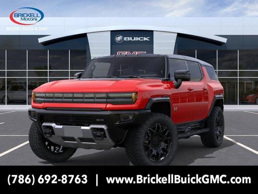 Solar Orange 2026 GMC HUMMER EV SUV 2X