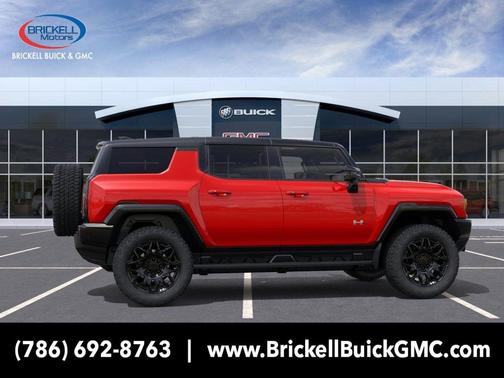 Solar Orange 2026 GMC HUMMER EV SUV 2X