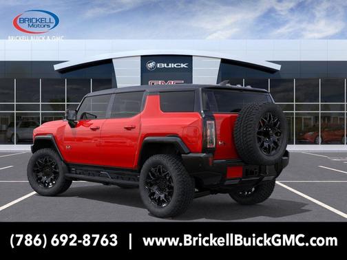 Solar Orange 2026 GMC HUMMER EV SUV 2X