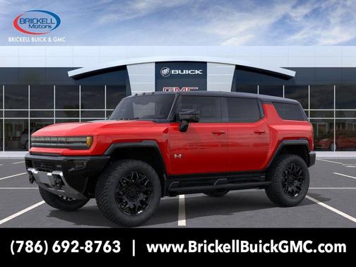 Solar Orange 2026 GMC HUMMER EV SUV 2X