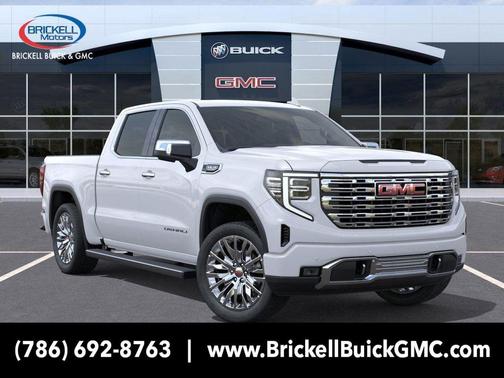 Glacier White Tricoat 2026 GMC Sierra 1500 Denali