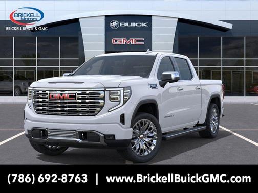 Glacier White Tricoat 2026 GMC Sierra 1500 Denali