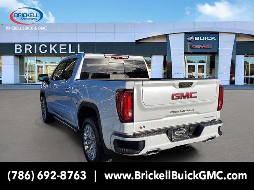 Glacier White Tricoat 2026 GMC Sierra 1500 Denali