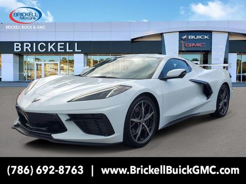 Arctic White 2023 Chevrolet Corvette Stingray w/3LT