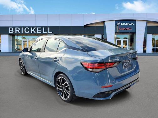 Atlantic Gray Metallic 2024 Nissan Sentra SR