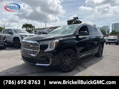 Ebony Twilight Metallic 2023 GMC Terrain Denali