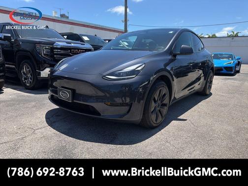 Stealth Grey 2024 Tesla Model Y Long Range Dual Motor All-Wheel Drive