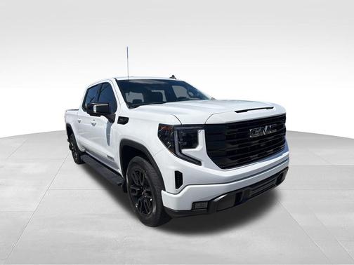 Summit White 2023 GMC Sierra 1500 Elevation