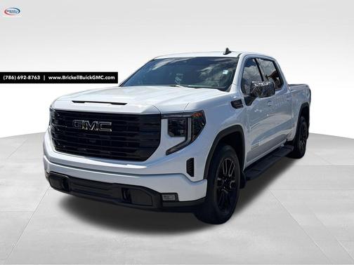 Summit White 2023 GMC Sierra 1500 Elevation
