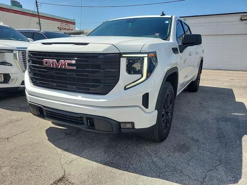 Summit White 2023 GMC Sierra 1500 Elevation