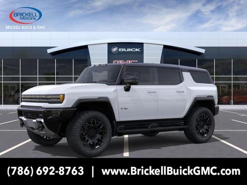 Interstellar White 2026 GMC HUMMER EV SUV 2X