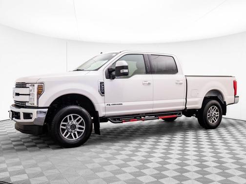 WHITE PLATINUM MET TRI-COAT 2019 Ford F-350 Lariat