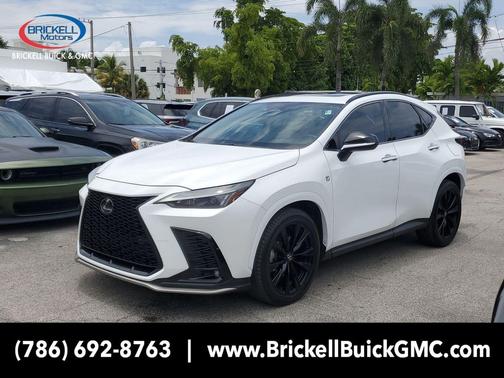 Ultra White 2024 Lexus NX 350 F SPORT Handling