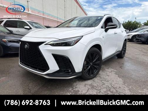 Ultra White 2024 Lexus NX 350 F SPORT Handling