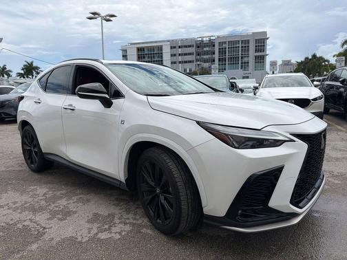 Ultra White 2024 Lexus NX 350 F SPORT Handling