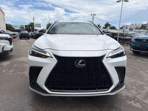 Ultra White 2024 Lexus NX 350 F SPORT Handling