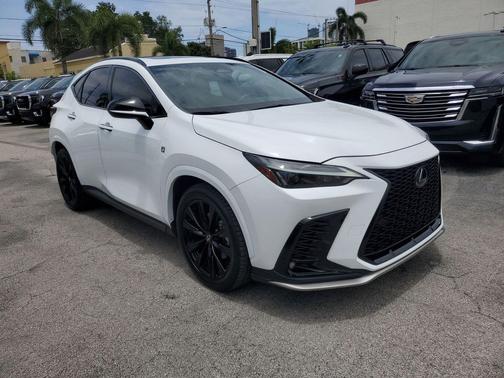 Ultra White 2024 Lexus NX 350 F SPORT Handling