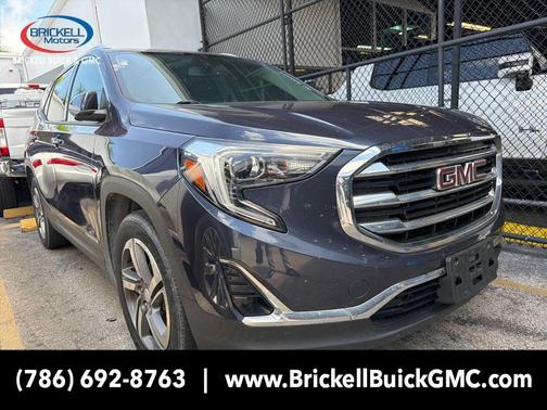 Blue Steel Metallic 2019 GMC Terrain SLT