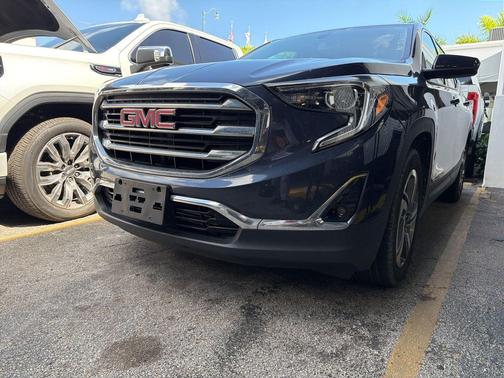 Blue Steel Metallic 2019 GMC Terrain SLT