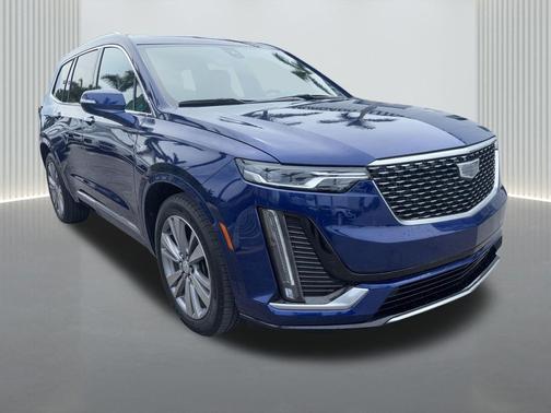 Opulent Blue Metallic 2024 Cadillac XT6 Premium Luxury FWD