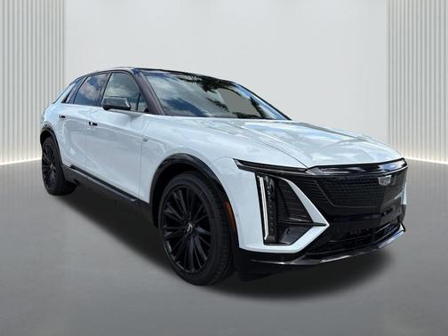 Vibrant White Tricoat 2026 Cadillac LYRIQ Sport