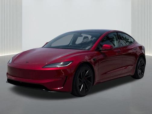 Ultra Red 2026 Tesla Model 3 Performance