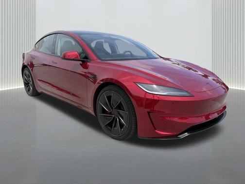 Ultra Red 2026 Tesla Model 3 Performance
