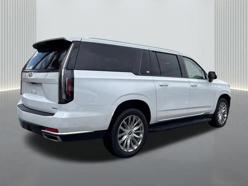 Crystal White Tricoat 2021 Cadillac Escalade ESV Premium Luxury