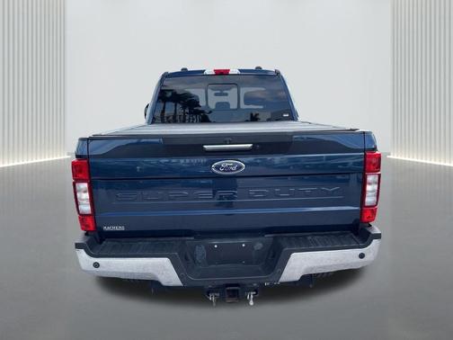 Blue 2020 Ford F-250 Lariat