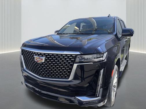 Dark Moon Blue Metallic 2022 Cadillac Escalade Premium Luxury