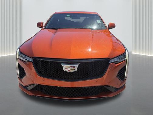 Blaze Orange Metallic 2023 Cadillac CT4-V V-Series