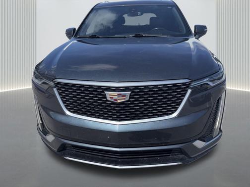 Shadow Metallic 2021 Cadillac XT6 Luxury FWD