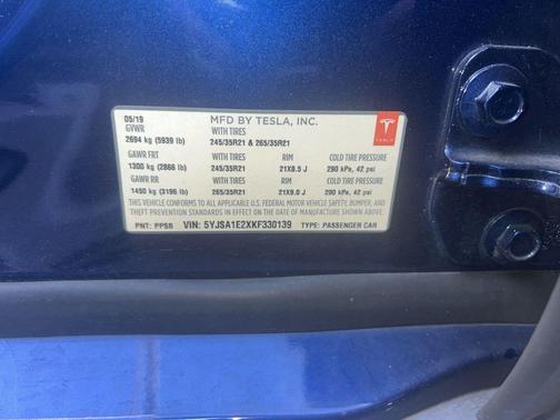 2019 Tesla Model S Long Range