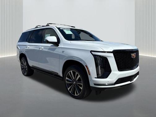 Vibrant White Tricoat 2026 Cadillac Escalade Sport