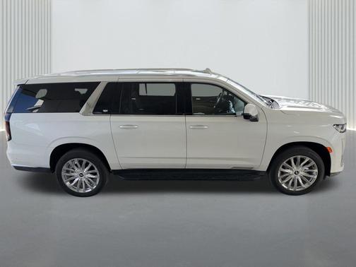 Crystal White Tricoat 2024 Cadillac Escalade ESV Premium Luxury