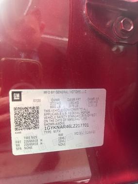 2020 Cadillac XT5 Luxury