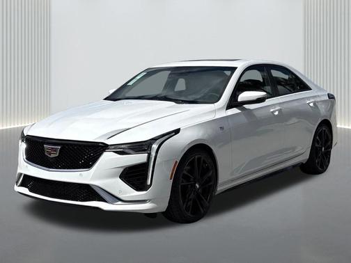 Summit White 2026 Cadillac CT4 Sport RWD