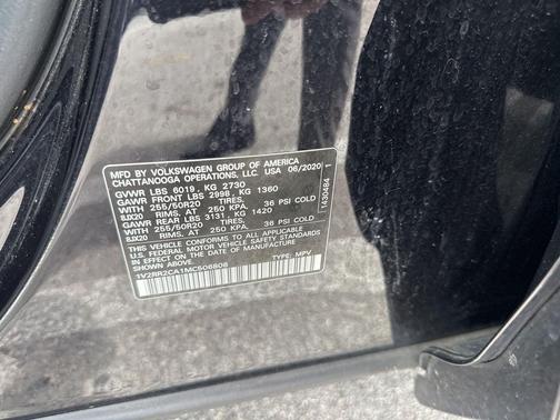 2021 Volkswagen Atlas 3.6L SE w/Technology