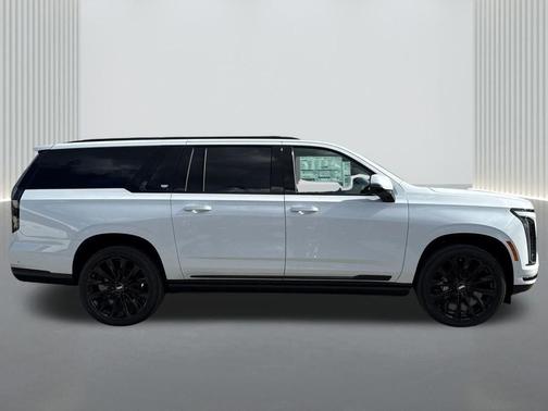 Vibrant White Tricoat 2026 Cadillac Escalade ESV Sport Platinum