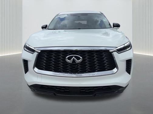 Glacier White 2025 INFINITI QX60 Pure