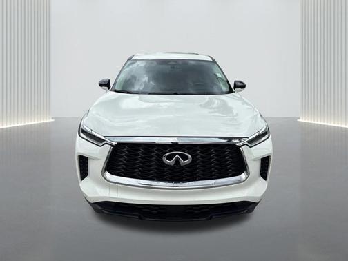 Glacier White 2025 INFINITI QX60 Pure