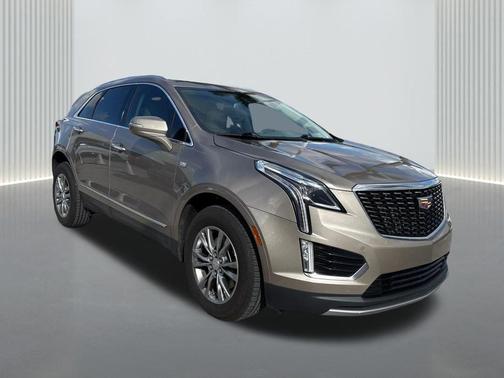 Latte Metallic 2023 Cadillac XT5 Premium Luxury