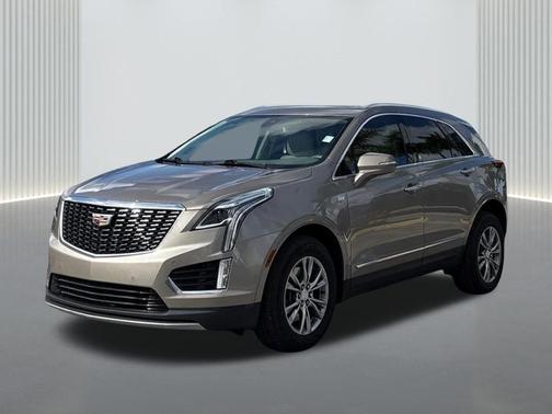 Latte Metallic 2023 Cadillac XT5 Premium Luxury